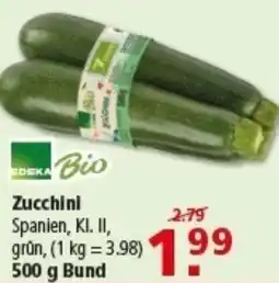 Multi Markt EDEKA Bio Zucchini Angebot