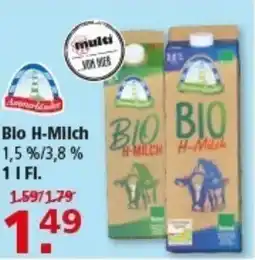 Multi Markt Bio H-Milch Angebot