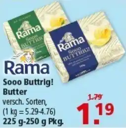 Multi Markt Rama Sooo Buttrig! Butter Angebot
