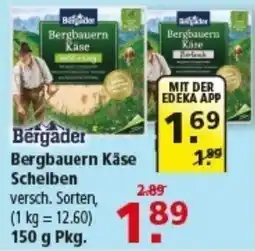 Multi Markt Bergader Bergbauern Käse Scheiben Angebot