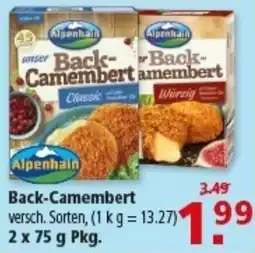Multi Markt Alpenhain Back-Camembert Angebot
