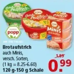 Multi Markt popp Brotaufstrich Angebot