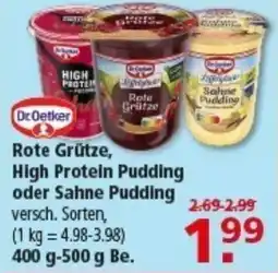 Multi Markt Dr Oetker Rote Grütze, Rote Grütze Sahne Pudding Angebot