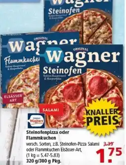 Multi Markt Wagner steinofenpizza oder flammkuchen Angebot