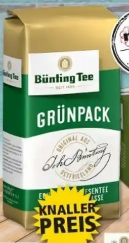 Multi Markt Bünting Tee Grünpack Angebot