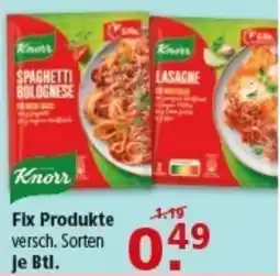 Multi Markt Knorr Fix Produkte Angebot