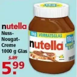 Multi Markt nutella Nuss- Nougat- Creme Angebot