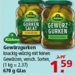 Multi Markt Kühne Gewürzgurken Angebot