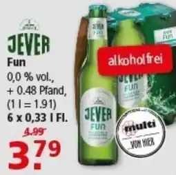 Multi Markt JEVER Fun Angebot