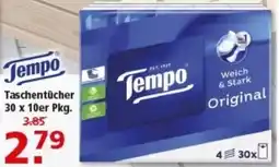 Multi Markt Tempo Taschentücher 30 x 10er Pkg. Angebot
