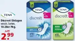 Multi Markt TENA Discreet Einlagen 10-28er Pkg. Angebot