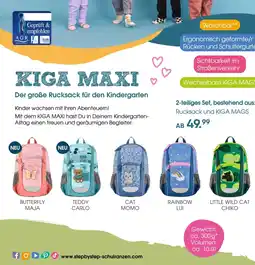 Galeria Step by Step Rucksack KIGA MAXI Angebot