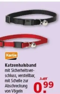 Multi Markt Karlie Katzenhalsband Angebot