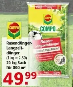 Multi Markt COMPO Rasendünger- Langzeitdünger Angebot