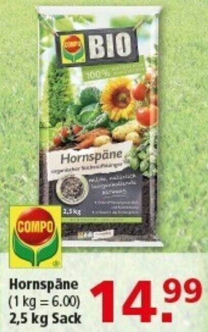 COMPO Hornspne 2,5 kg Angebot bei Multi Markt