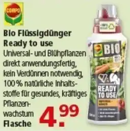 Multi Markt COMPO Bio Flüssigdünger Ready to use Angebot