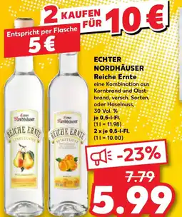 Kaufland ECHTER NORDHÄUSER Reiche Ernte Angebot