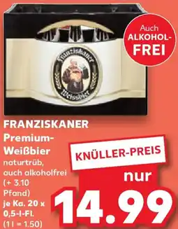 Kaufland FRANZISKANER Premium- Weißbier Angebot