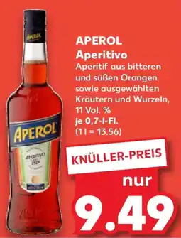 Kaufland APEROL Aperitivo Angebot