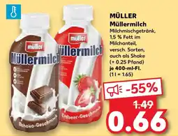 Kaufland MÜLLER Müllermilch Angebot
