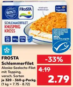 Kaufland FROSTA Schlemmerfilet Angebot