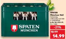 Kaufland SPATEN Münchner Hell Angebot