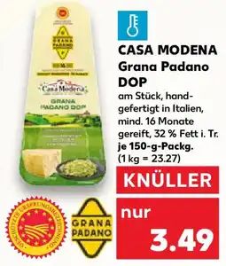 Kaufland CASA MODENA Grana Padano DOP Angebot