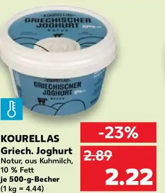 Kaufland KOURELLAS Griech. Joghurt Angebot