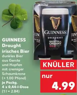 Kaufland GUINNESS Draught irisches Bier Angebot