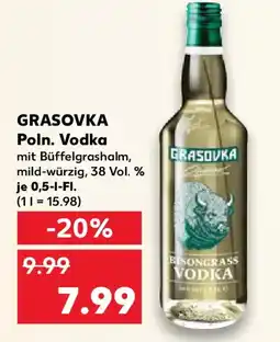Kaufland GRASOVKA Poln. Vodka Angebot
