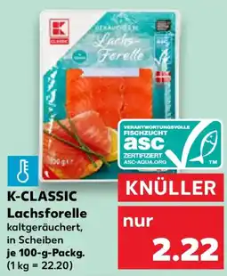 Kaufland K-CLASSIC Lachsforelle Angebot