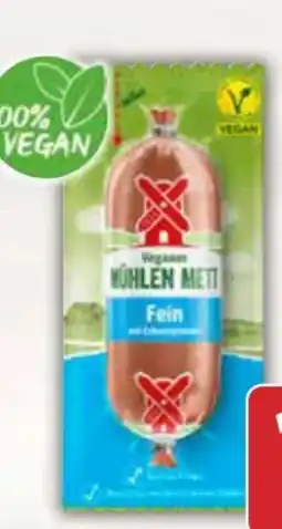 AEZ Rügenwalder Mühle Veganes Mühlen Mettwurst Angebot