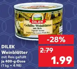 Kaufland DILEK Weinblätter Angebot