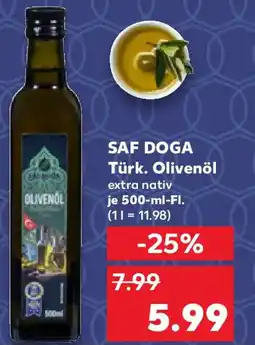 Kaufland SAF DOGA Türk. Olivenöl Angebot