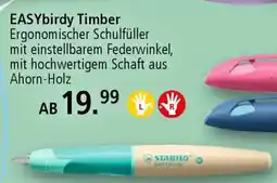 Galeria STABILO EASYbirdy Timber Ergonomischer Schulfüller Angebot
