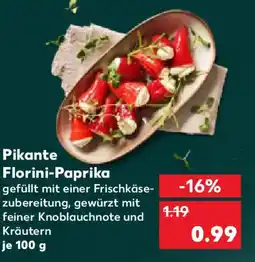 Kaufland Pikante Florini-Paprika Angebot
