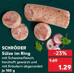 Kaufland SCHRÖDER Sülze im Ring Angebot