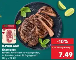 Kaufland K-PURLAND Entrecôte Angebot