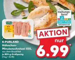 Kaufland K-PURLAND Hähnchen- Minutenschnitzel XXL Angebot