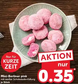 Kaufland Mini-Berliner pink Angebot