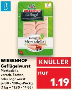 Kaufland WIESENHOF Geflügelwurst Angebot
