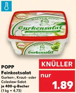 Kaufland POPP Feinkostsalat Angebot