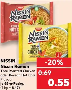 Kaufland NISSIN Nissin Ramen Angebot