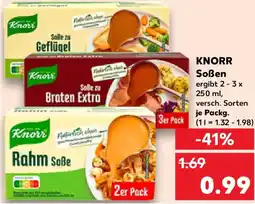 Kaufland KNORR Soßen Angebot