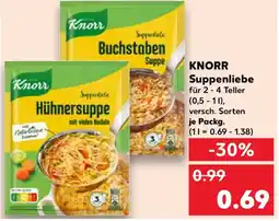 Kaufland KNORR Suppenliebe Angebot