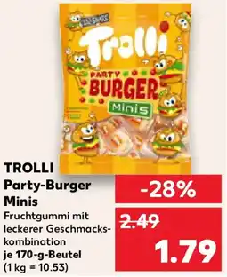 Kaufland TROLLI Party-Burger Minis Angebot