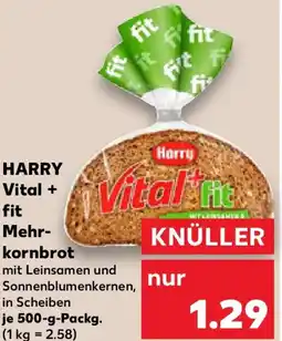 Kaufland HARRY Vital + fit Mehr- kornbrot Angebot