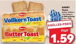 Kaufland HARRY Toast Angebot