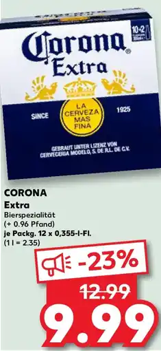 Kaufland CORONA Extra Angebot