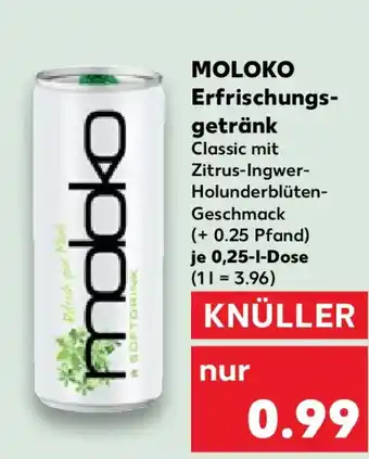 Kaufland MOLOKO Erfrischungsgetränk Angebot